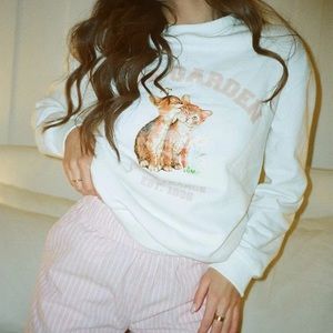 Emma Leger x Beginning Boutique Pippa Sweater in Cream